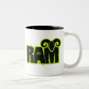 Caneca De Café Em Dois Tons Randy "a ram "