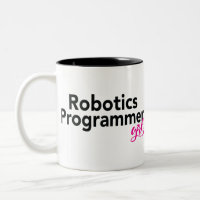 Rapariga de Programas Robóticos