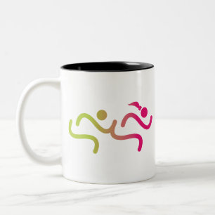 Caneca De Café Em Dois Tons Raparigas Correntes Para Sempre