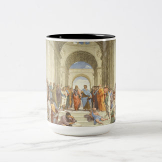 Caneca De Café Em Dois Tons Raphael - Escola de Atenas