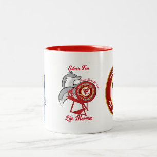 Caneca De Café Em Dois Tons Raposa de Prata HJO