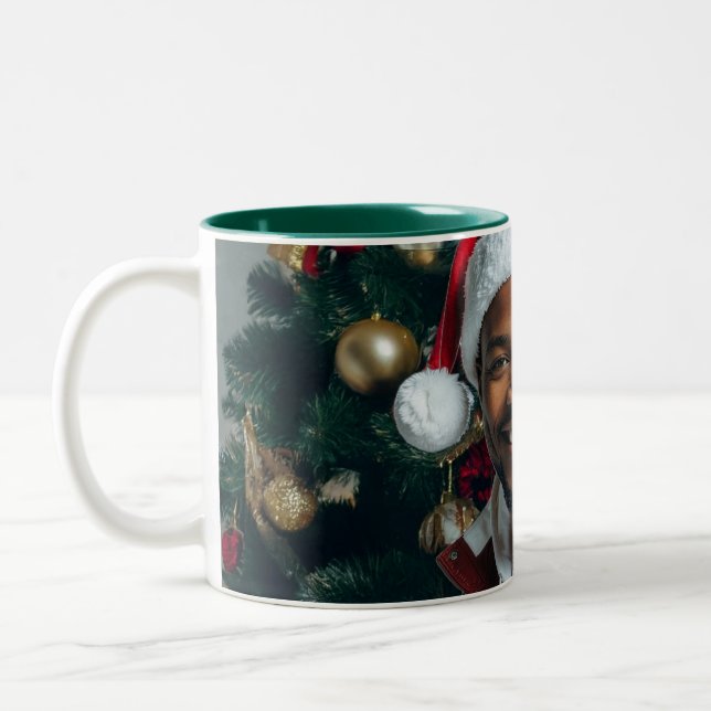 CANECA DE CAFÉ EM DOIS TONS RAPPY X-MAS (Esquerda)