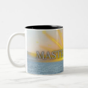 Caneca De Café Em Dois Tons Rara Descoberta Néctar Calmo Tranquilo Coletado Me