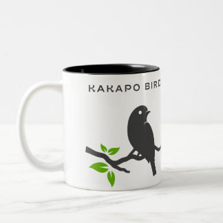 Caneca De Café Em Dois Tons Rare Kakapo