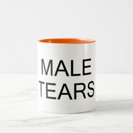 Caneca De Café Em Dois Tons Rasgos masculinos