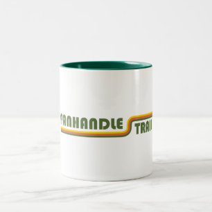 Caneca De Café Em Dois Tons Rastreamento do Panhandle