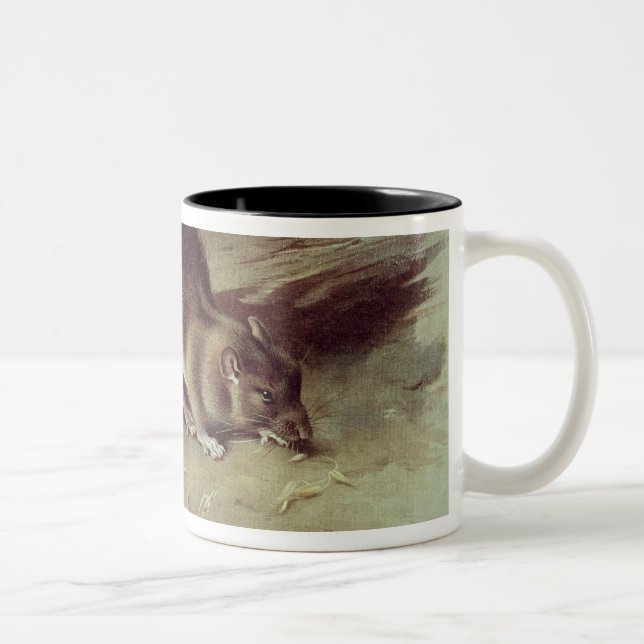 Caneca De Café Em Dois Tons Rato de Brown 1918 (Direita)