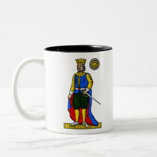 Caneca De Café Em Dois Tons Re di denari