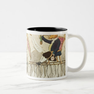 Caneca De Café Em Dois Tons Re-Eleger de Reynard ou de Fox
