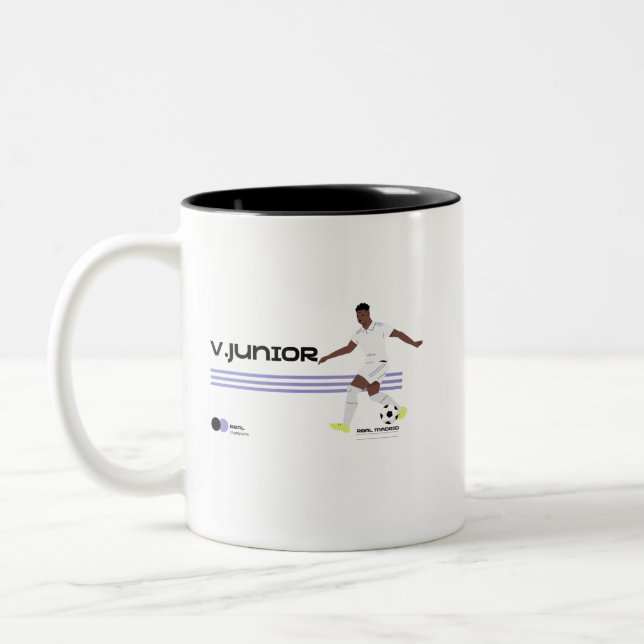 Caneca De Café Em Dois Tons Real Madrid Mug (Esquerda)
