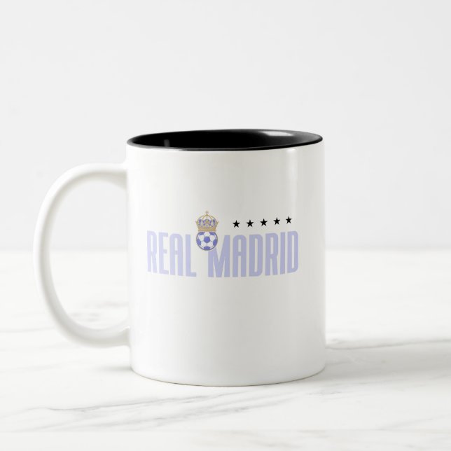 Caneca De Café Em Dois Tons Real Madrid MUG (Esquerda)