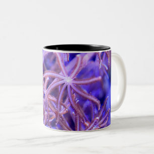 Caneca De Café Em Dois Tons Recifes de coral coloridos