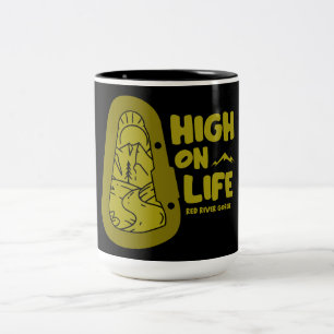 Caneca De Café Em Dois Tons Red River Gorge Alpinismo EUA