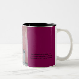 Caneca De Café Em Dois Tons Reflexão da Mug da Imaginação