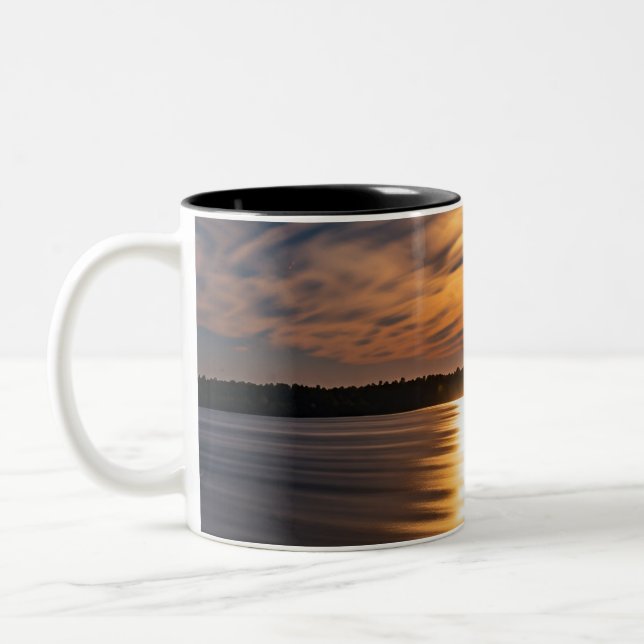 Caneca De Café Em Dois Tons Reflexões da Vida (Esquerda)