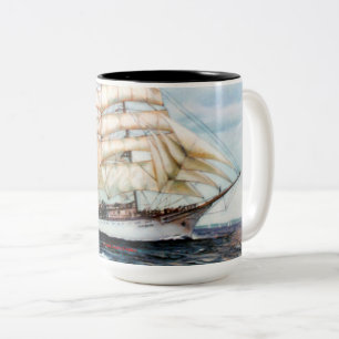Caneca De Café Em Dois Tons Regata Cutty Sark
