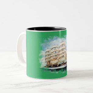 Caneca De Café Em Dois Tons Regata Cutty Sark