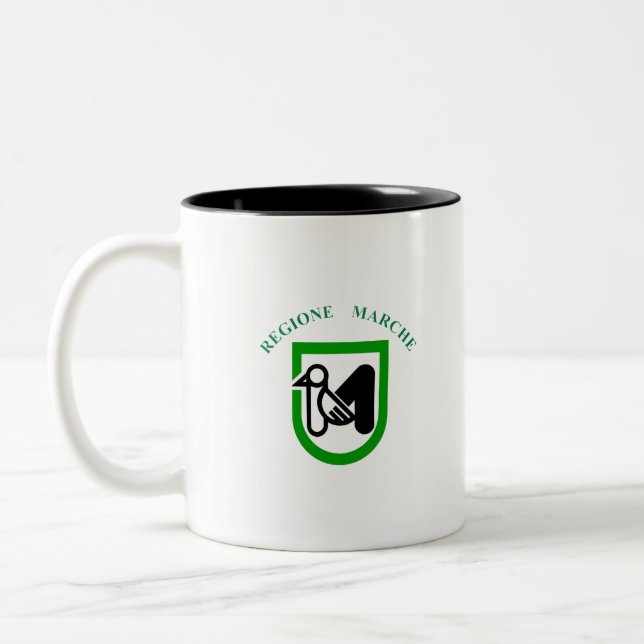 Caneca De Café Em Dois Tons Região Marche (Esquerda)