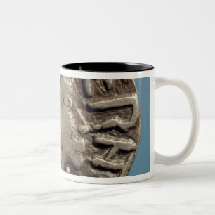 Caneca De Café Em Dois Tons Rei anglo-saxão East Anglia de Aethelberht da