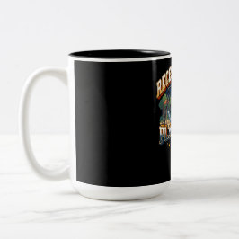 Caneca De Café Em Dois Tons Rei da Área de Recreio Lenda