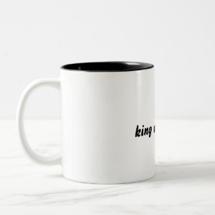 Caneca De Café Em Dois Tons rei da espanha