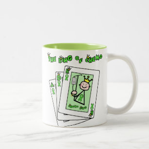 Caneca De Café Em Dois Tons Rei de Chemo