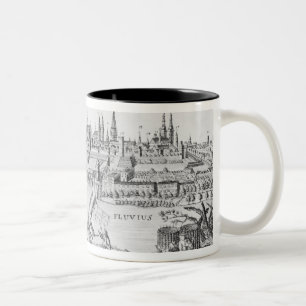 Caneca De Café Em Dois Tons Rei Frederick II de Prússia