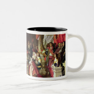 Caneca De Café Em Dois Tons Rei Philip V da espanha