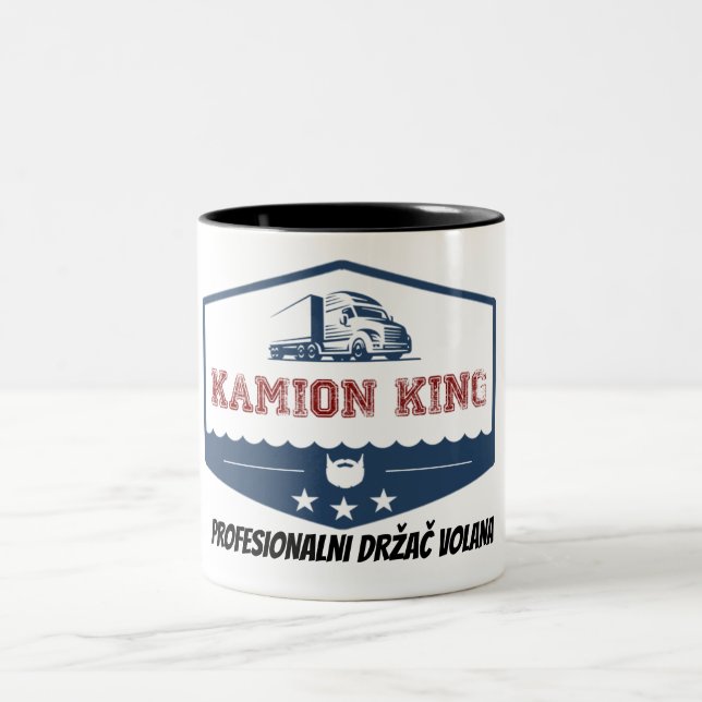 Caneca De Café Em Dois Tons Rei Šolja de Kamion (Centro)