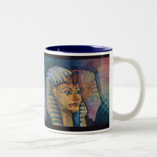 Caneca De Café Em Dois Tons Rei Tut_2