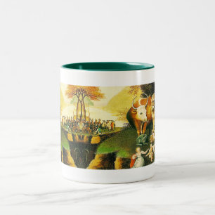 Caneca De Café Em Dois Tons Reino pacífico por Hicks