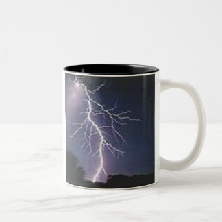Caneca De Café Em Dois Tons Relâmpago