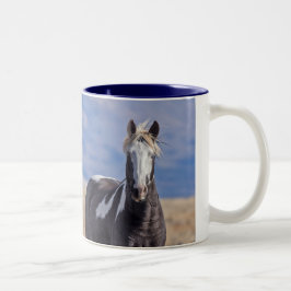 Caneca De Café Em Dois Tons Renegado, garanhão selvagem