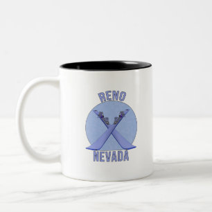 Caneca De Café Em Dois Tons Reno, Nevada