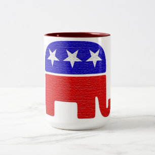 CANECA DE CAFÉ EM DOIS TONS REPUBLICANO