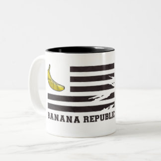 Caneca De Café Em Dois Tons république bananière