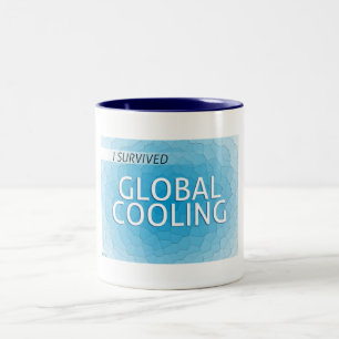 Caneca De Café Em Dois Tons Resfriamento global