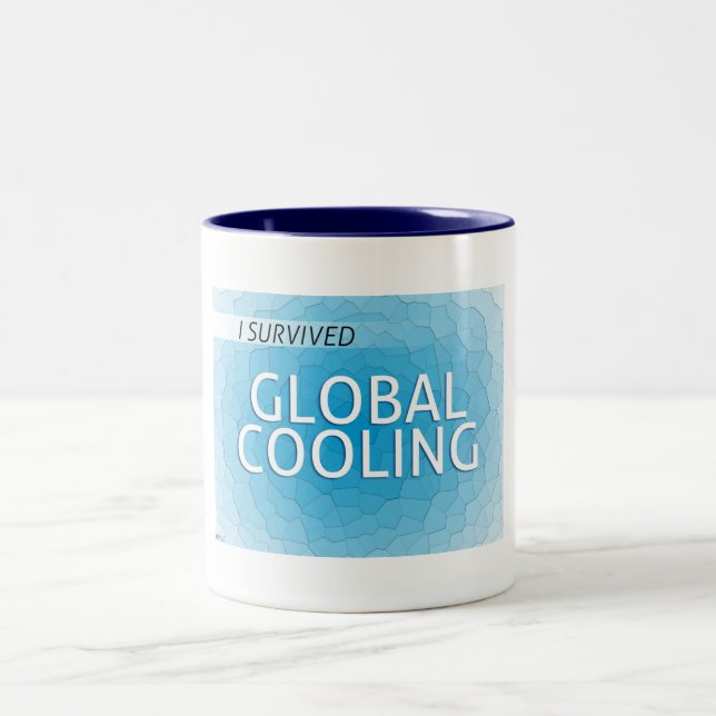 Caneca De Café Em Dois Tons Resfriamento global (Centro)