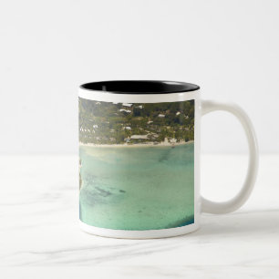 Caneca De Café Em Dois Tons Resort Musket Cove Island, Ilha Malolo Lailai
