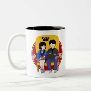Caneca De Café Em Dois Tons Resposta 1988 (응 답 하 라 1988) Kdrama - Equipe Jungp