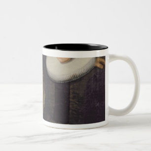 Caneca De Café Em Dois Tons Retrato da família
