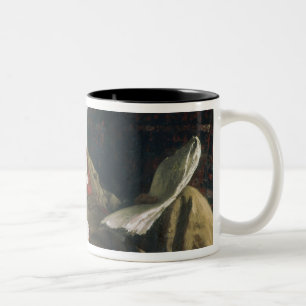 Caneca De Café Em Dois Tons Retrato de Mikhail Glinka