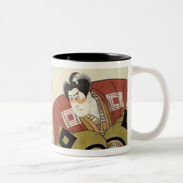 Caneca De Café Em Dois Tons Retratos de dois atores, 1803 (Direita)