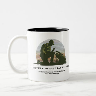 Caneca De Café Em Dois Tons Reunião Anual do Café 2025 TWS-WS