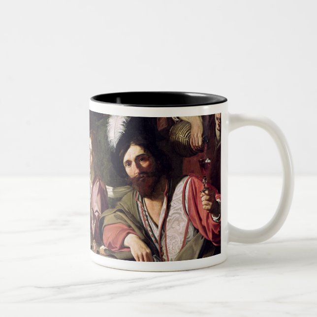 Caneca De Café Em Dois Tons Reunião dos bebedores (Direita)