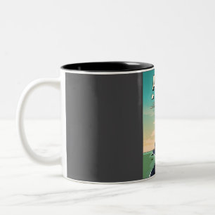 Caneca De Café Em Dois Tons Revisão do Parque Nacional Acadia, 5 estrelas, eng