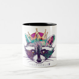 Caneca De Café Em Dois Tons Rey Mapache #Taza