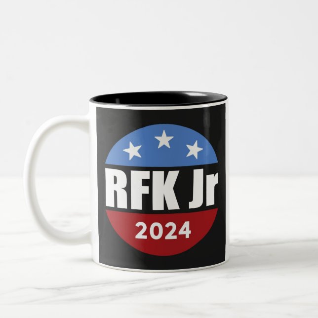 Caneca De Café Em Dois Tons RFK Jr 2024 (Esquerda)