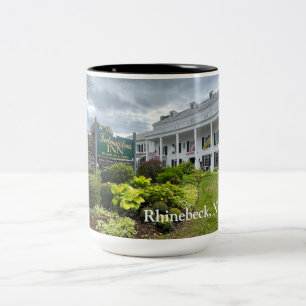 Caneca De Café Em Dois Tons Rhinebeck Nova York