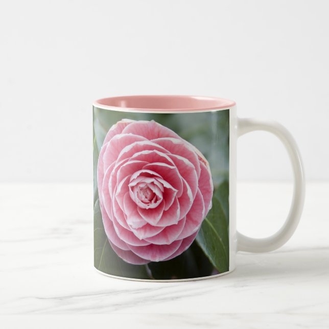 Caneca De Café Em Dois Tons Rhododendron rosa (Direita)